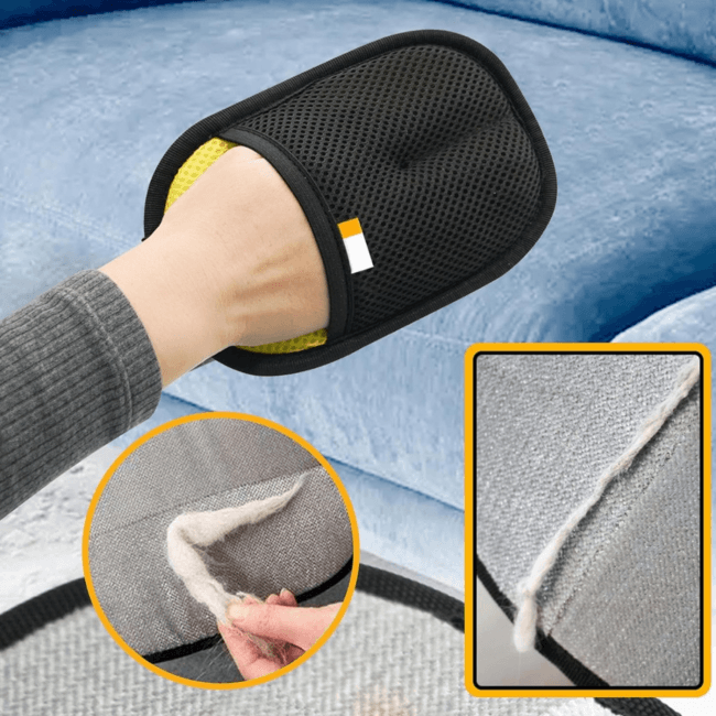 Gants anti-poils pour chats et chiens — Moufles de toilettage - Desfino