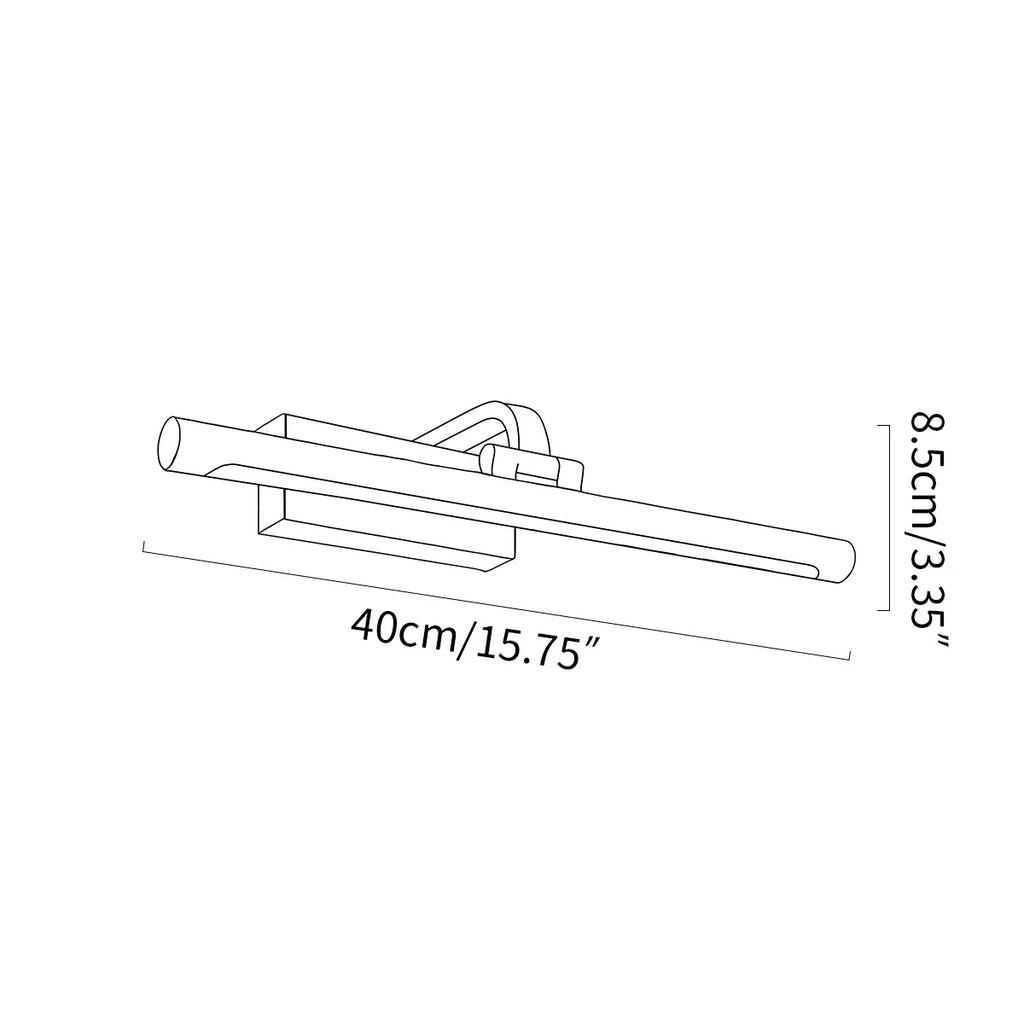 Verstellbare lineare LED-Bilderwandleuchte | Desfino