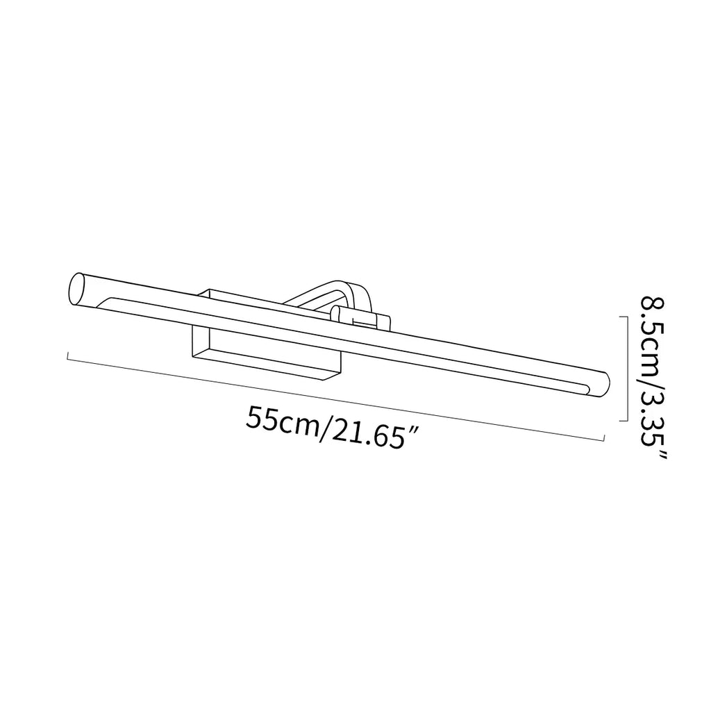 Verstellbare lineare LED-Bilderwandleuchte | Desfino