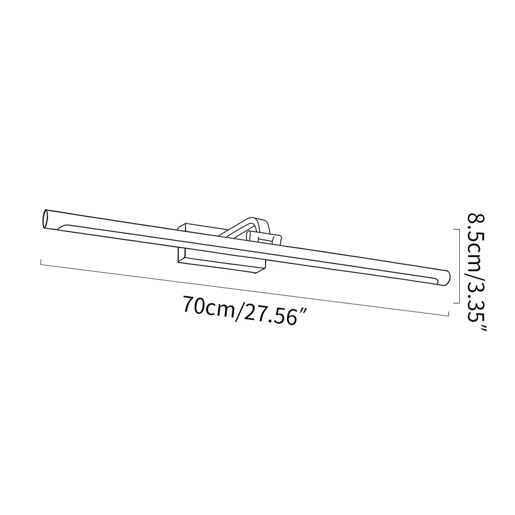 Verstellbare lineare LED-Bilderwandleuchte | Desfino
