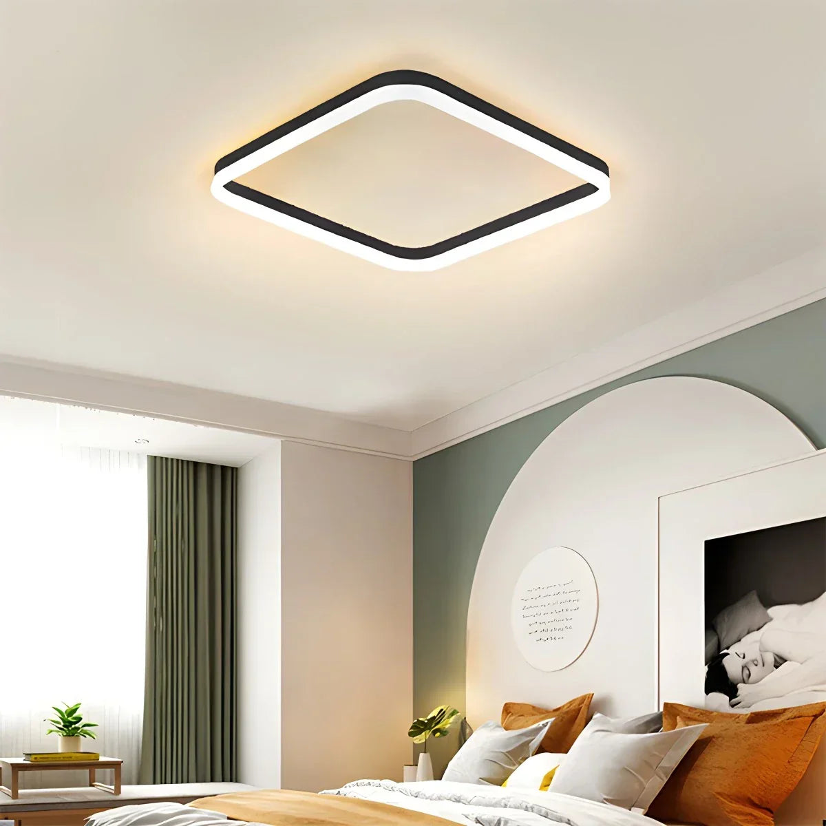 Modern Minimalism LED Square Ceiling Light | Desfino