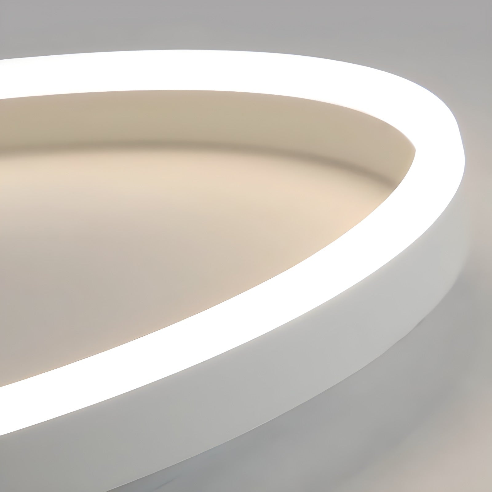 Nordic Circular LED Ceiling Lamp for Bedroom | Desfino