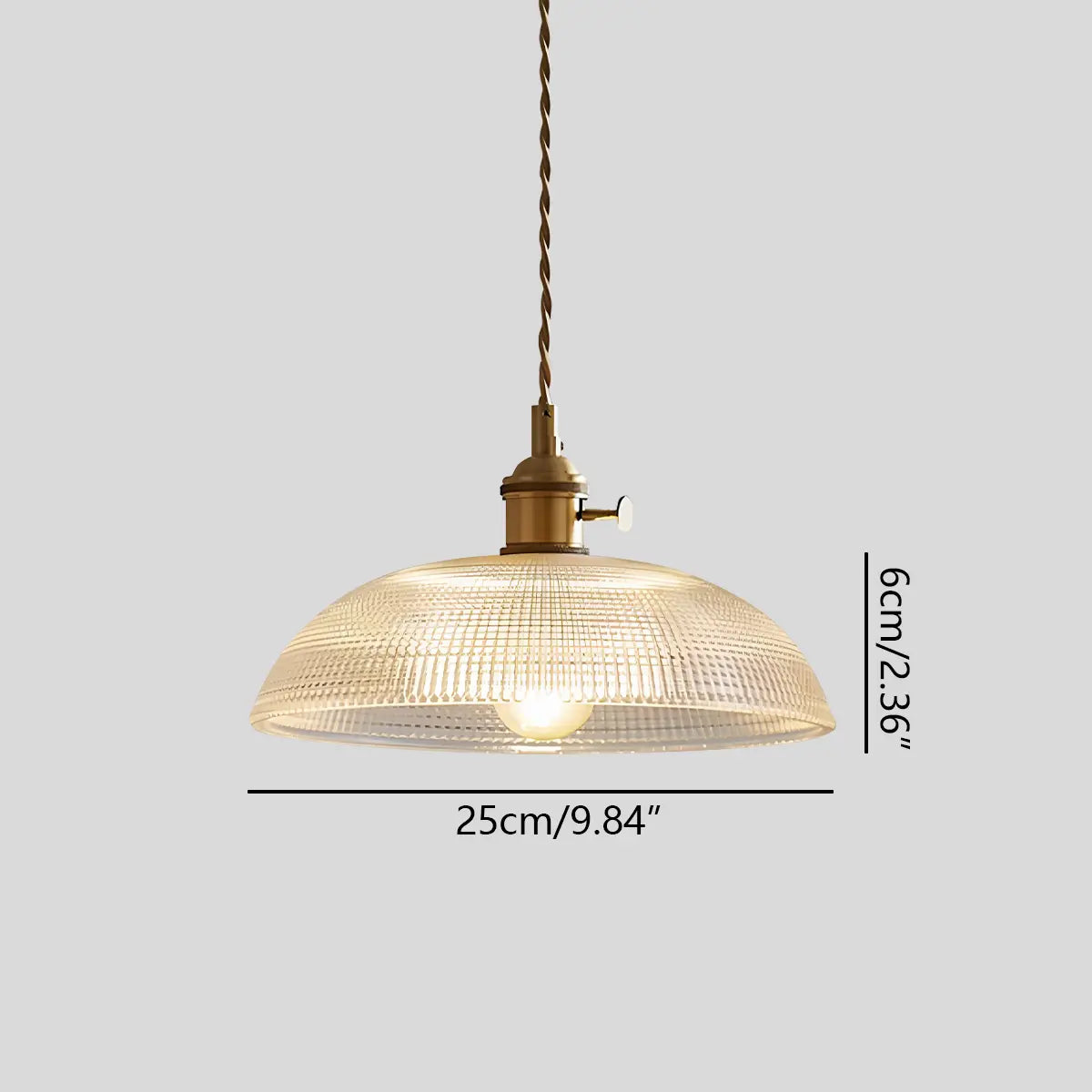 Isabel Glass Pendant Light for Kitchen Island | Desfino