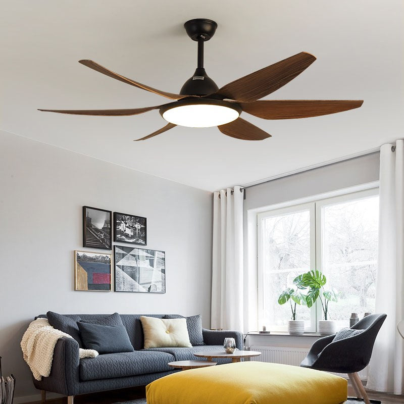 Umkehrbarer großer Deckenventilator mit Licht | Desfino