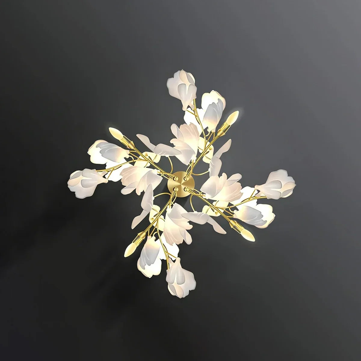 Ginkgo Flowers Wall Lamp for Living Room | Desfino