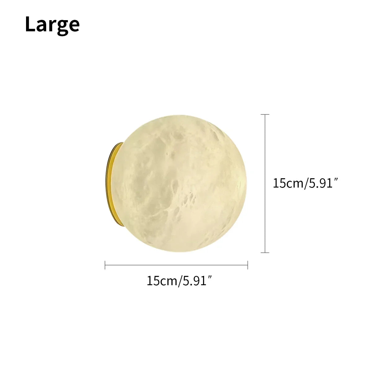 Modern Spherical Spanish Alabaster Wall Sconce | Desfino