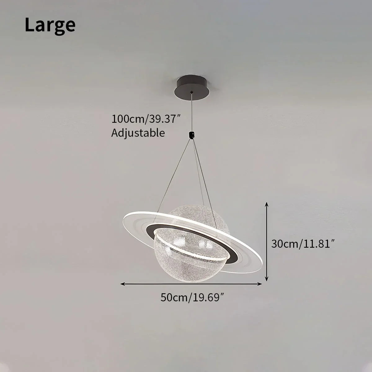 Modern Creative Planet Dining Room Pendant Light | Desfino