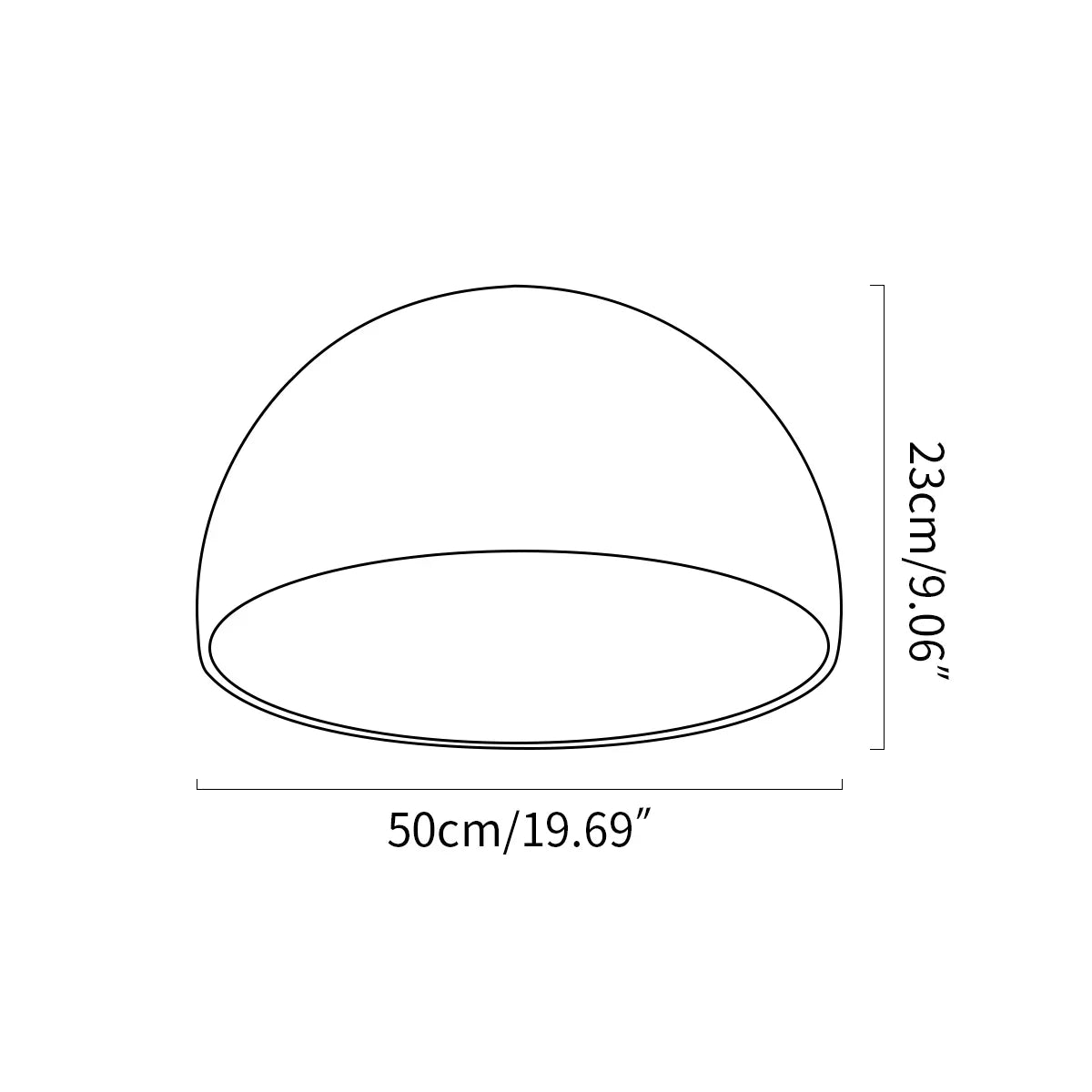 Duo Plane/Slanted Ceiling Lamp | Desfino