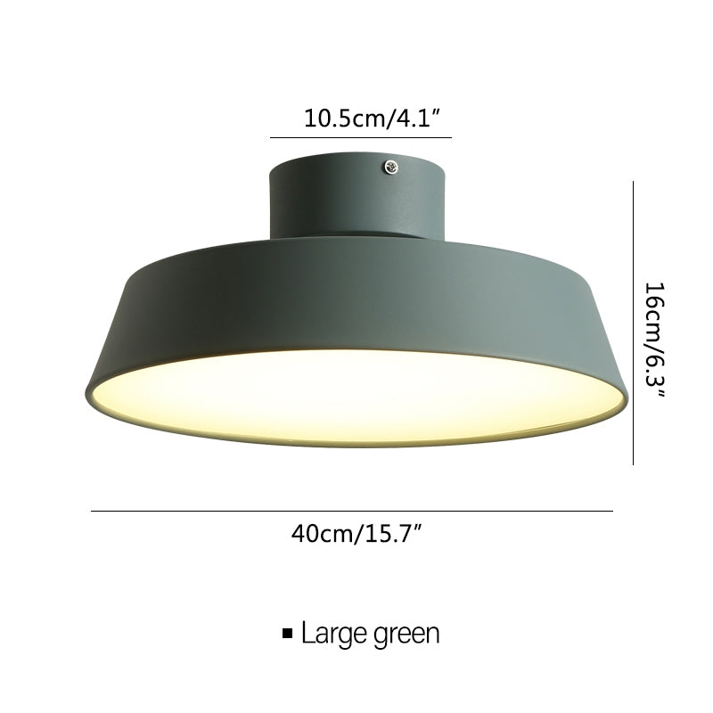Nordische kreative runde Deckenlampe mit individuellem Design | Desfino