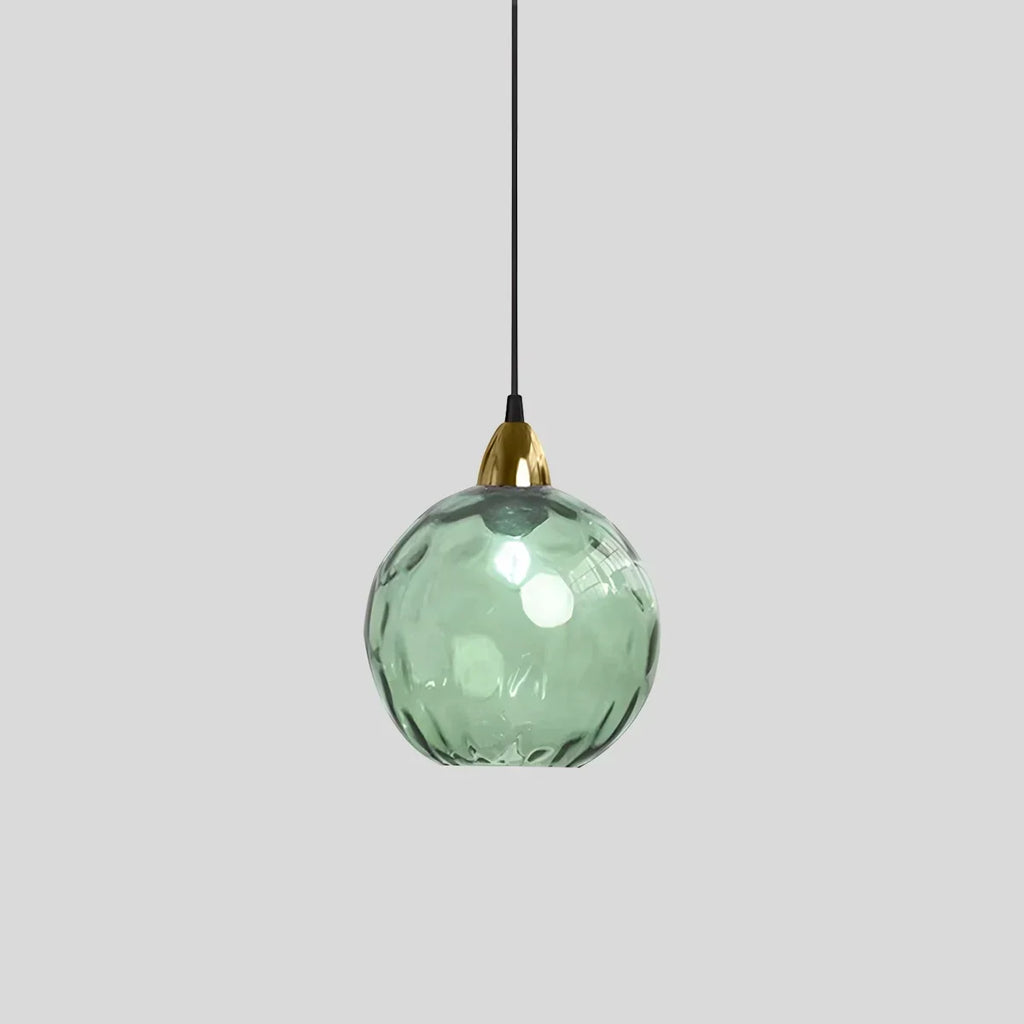 Colorful Glass Ball Pendant Light for Living Room | Desfino