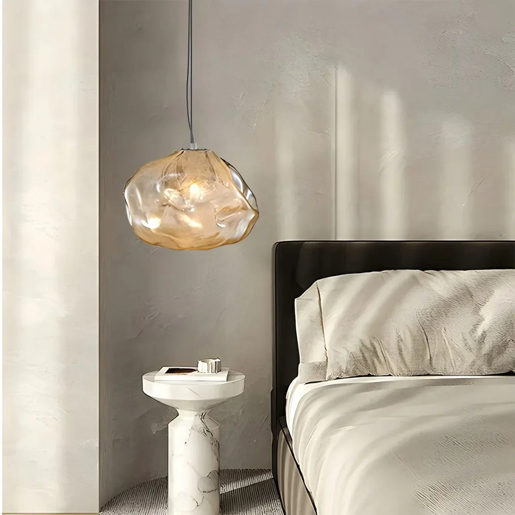 Luxuriöse Glas-Pendelleuchte in Wolkenform | Desfino