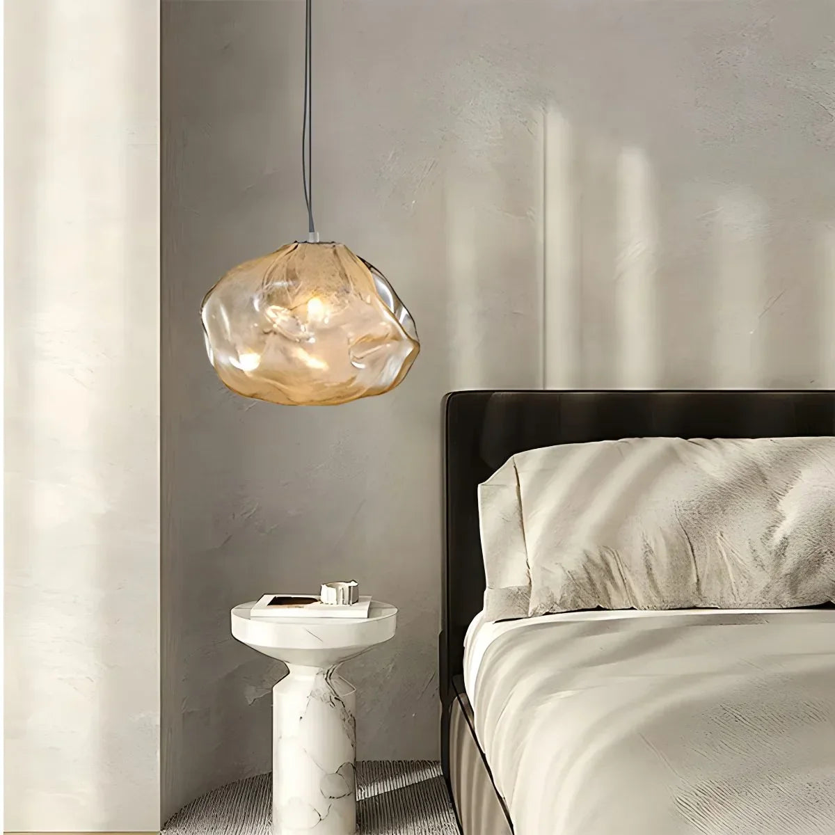 Luxuriöse Glas-Pendelleuchte in Wolkenform | Desfino