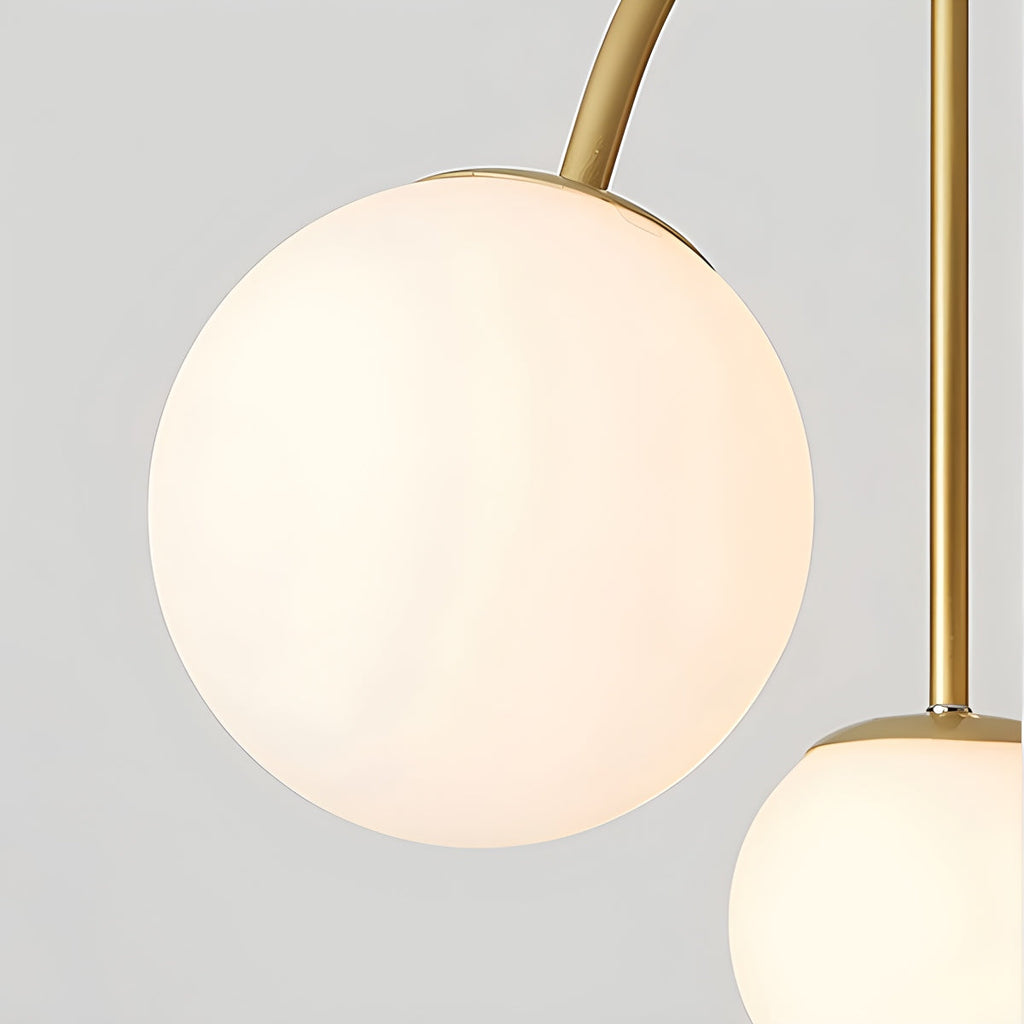 Avi Double Layer Glass Chandelier | Desfino