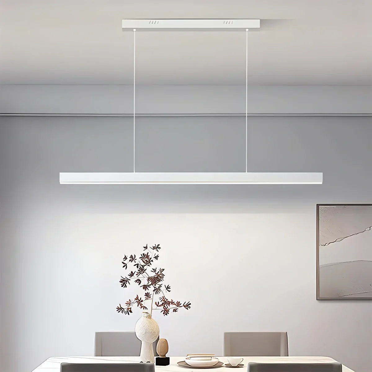 Modern Linear Pendant Light  for Kitchen Island | Desfino