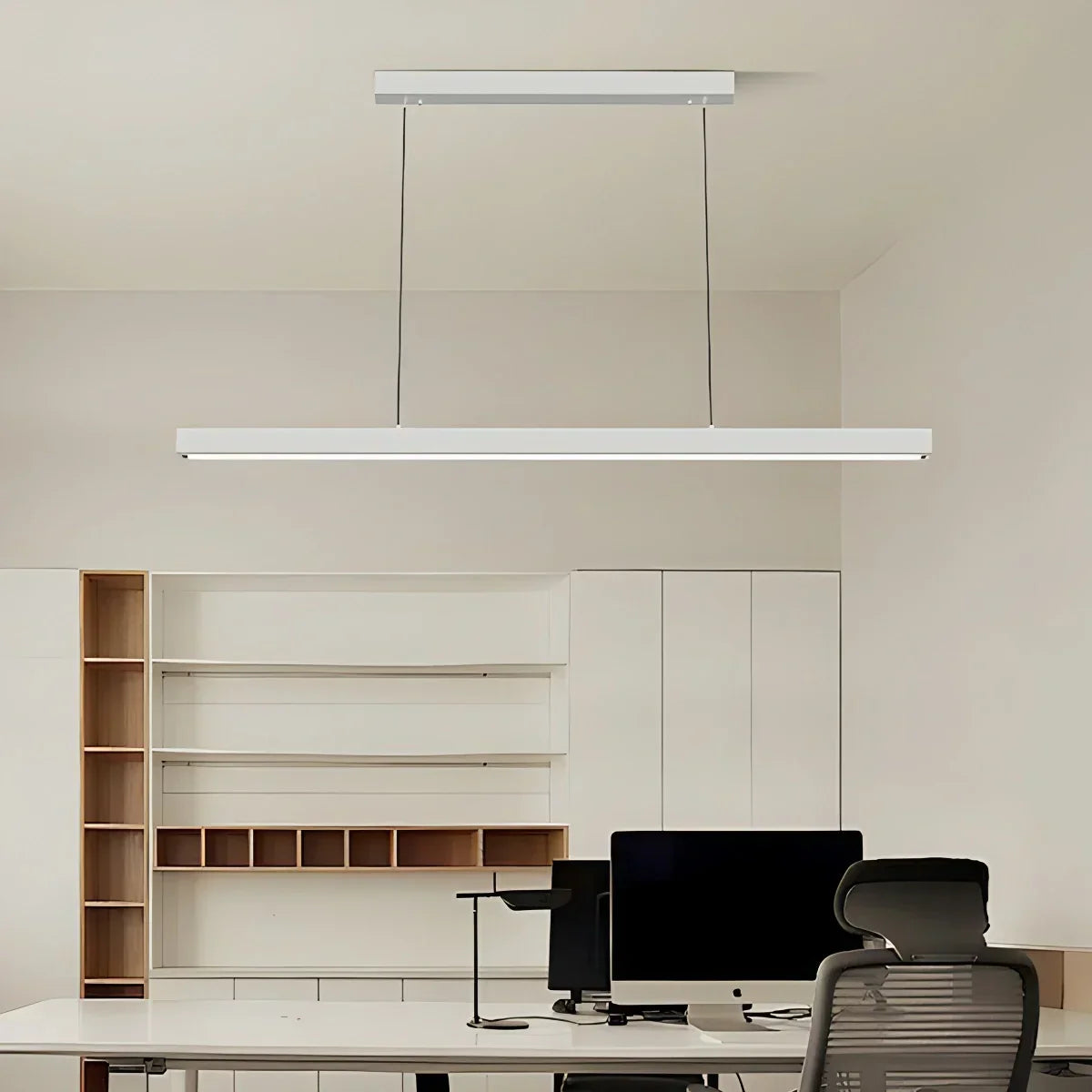 Modern Linear Pendant Light  for Kitchen Island | Desfino