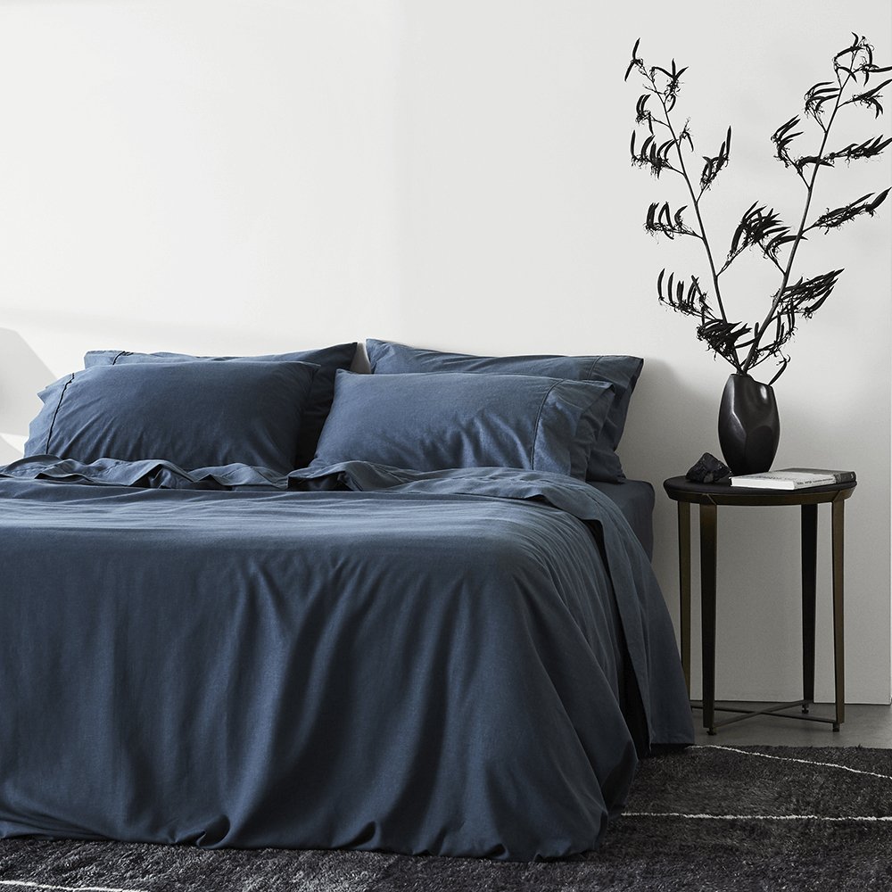 Astra Linen+ Duvet Cover — Soft Bamboo Hemp Blend Bedding - Desfino