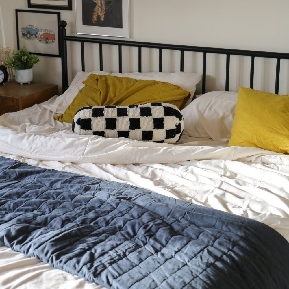 Astra Linen+ Duvet Cover — Soft Bamboo Hemp Blend Bedding - Desfino