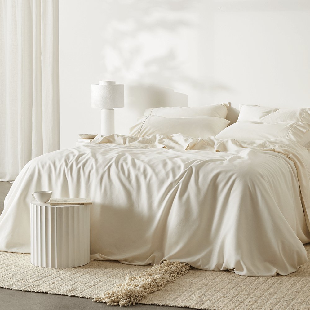 Astra Linen+ Duvet Cover — Soft Bamboo Hemp Blend Bedding - Desfino