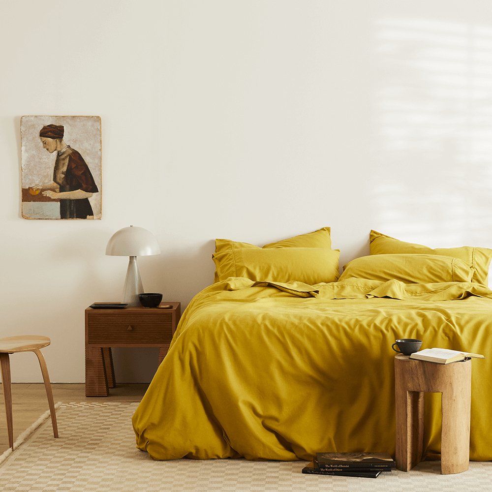 Astra Linen+ Duvet Cover — Soft Bamboo Hemp Blend Bedding - Desfino