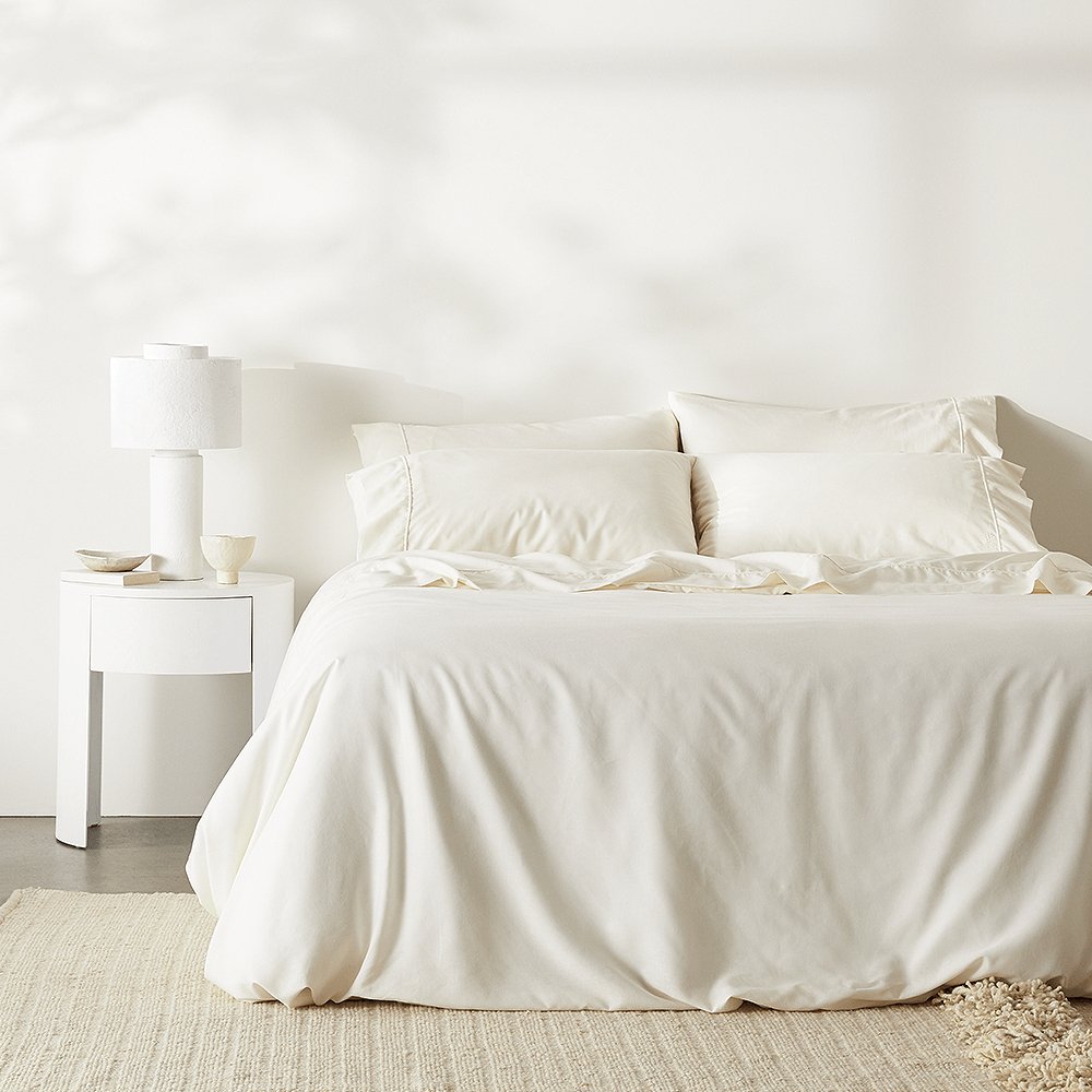 Astra Linen+ Duvet Cover — Soft Bamboo Hemp Blend Bedding - Desfino