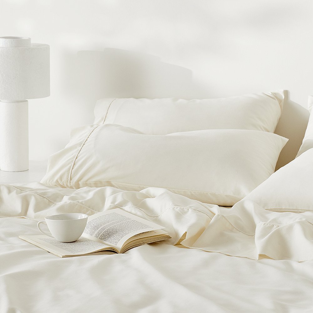 Astra Linen+ Duvet Cover — Soft Bamboo Hemp Blend Bedding - Desfino
