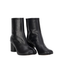 Alera Leder-Tabi-Stiefeletten für Damen – Zehensteg-Design und Blockabsatz
