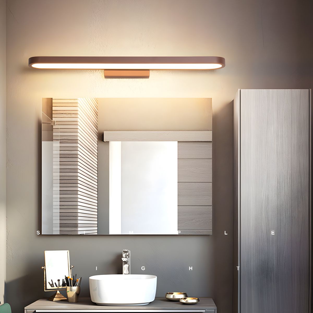 Nástěnné svítidlo Moderní elegance — elegantní LED osvětlení, čisté linie