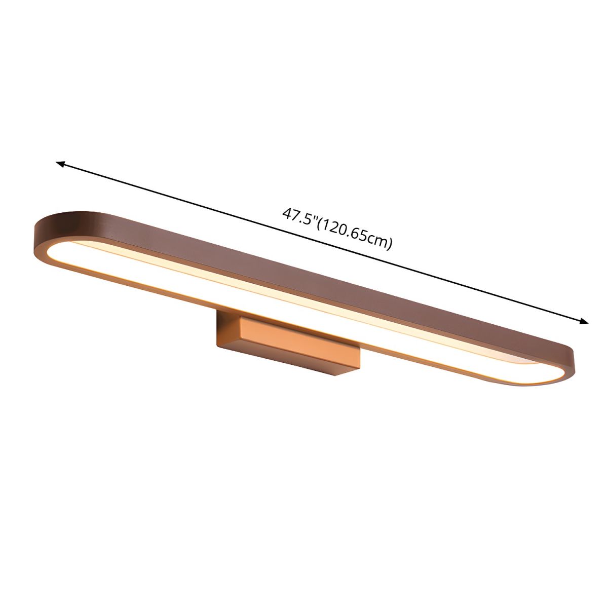 Moderni LED-kylpyhuoneen seinävalaisin — tyylikäs kiinteä asennus - Desfino