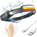 TrailGlow genopladelig LED-pandelampe - 230° ultrakraftig COB-lysstråle - Desfino