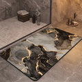Tapis de salle de bains Stonewell — Doux, séchage rapide, antibactérien, antidérapant - Desfino