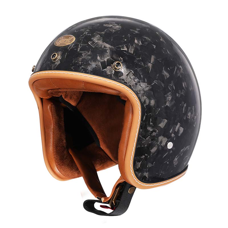 Casco da moto rétro a profilo ribassato — Stile rétro certificato DOT & ECE - Desfino