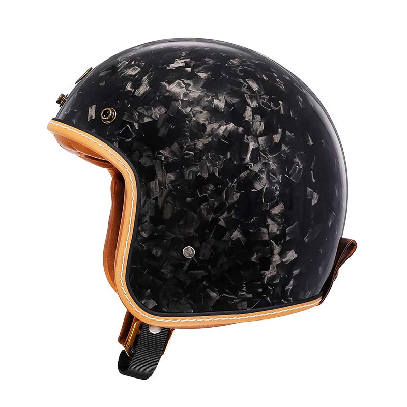 Casco da moto rétro a profilo ribassato — Stile rétro certificato DOT & ECE - Desfino