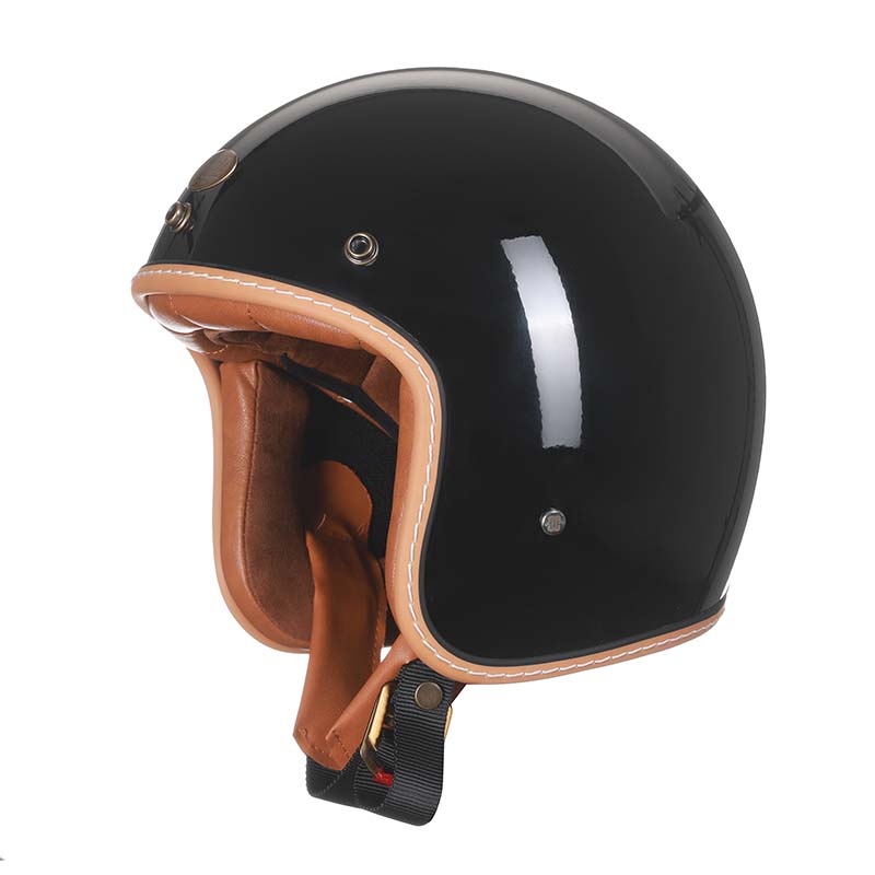 Casco da moto rétro a profilo ribassato — Stile rétro certificato DOT & ECE - Desfino