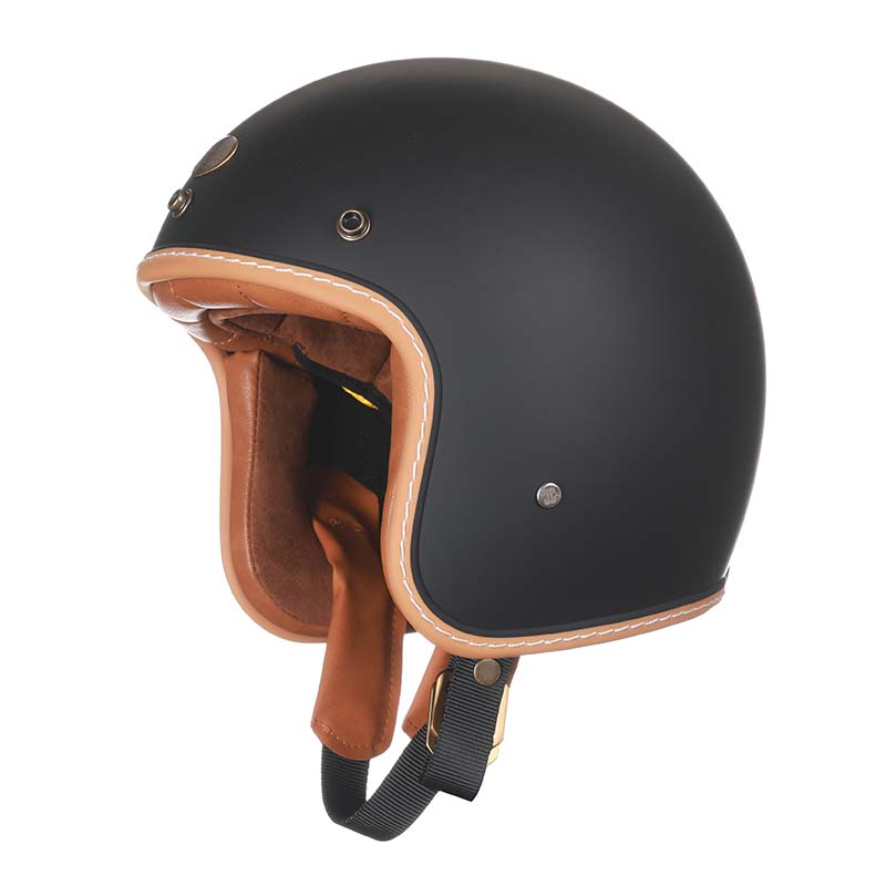 Casco da moto rétro a profilo ribassato — Stile rétro certificato DOT & ECE - Desfino