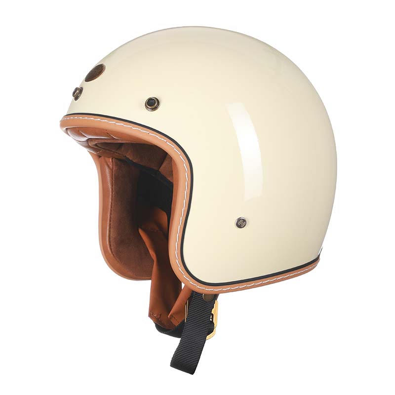 Casco da moto rétro a profilo ribassato — Stile rétro certificato DOT & ECE - Desfino