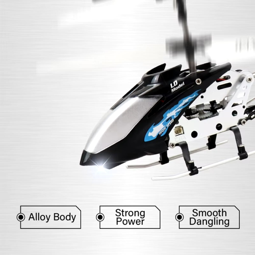 NovaPulse 3.5CH RC-Helikopter — Metallrahmen, Kreiselstabilisierung, Karmesinrot - Desfino