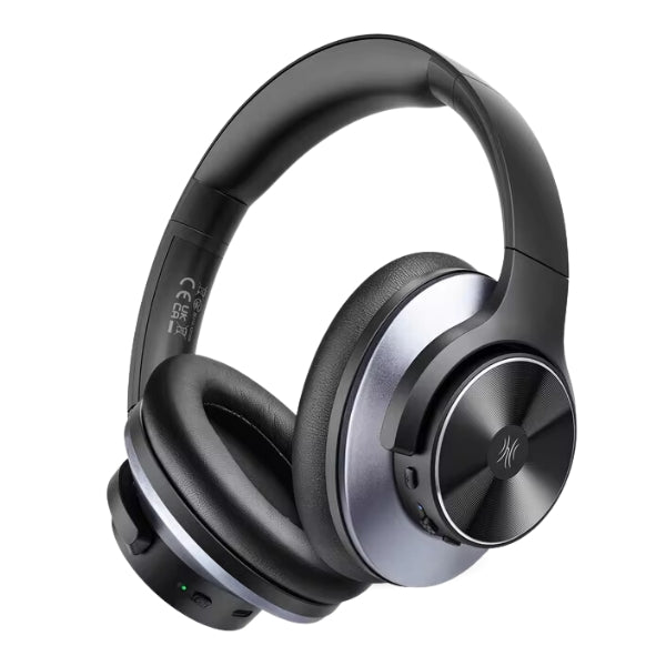 Auralink trådløse ANC-hovedtelefoner — USB-C-opladning, indbygget mikrofon | Desfino