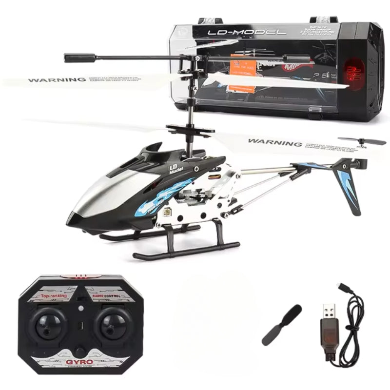 NovaPulse 3.5CH RC-Helikopter — Metallrahmen, Kreiselstabilisierung, Karmesinrot - Desfino