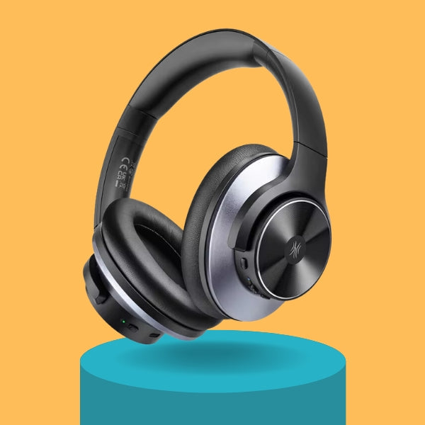Auralink trådløse ANC-hovedtelefoner — USB-C-opladning, indbygget mikrofon | Desfino