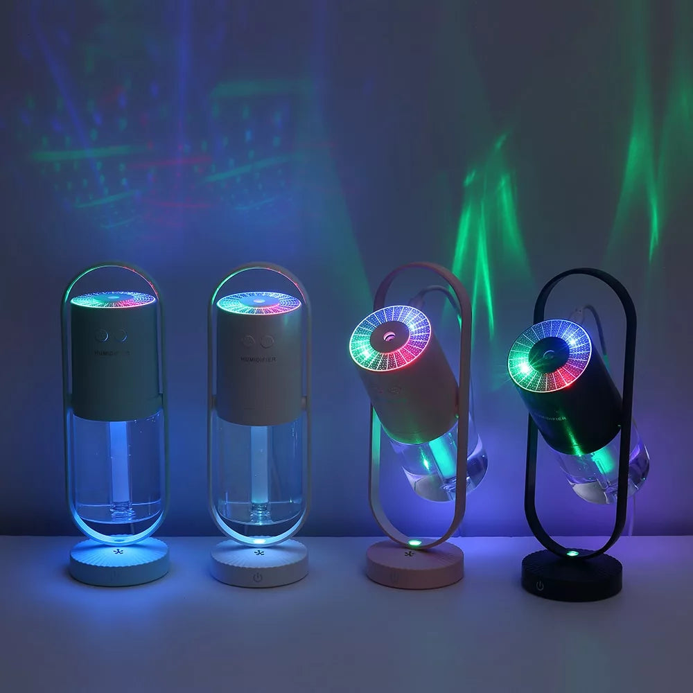 Air Purifier Cool Mist LED Humidifier