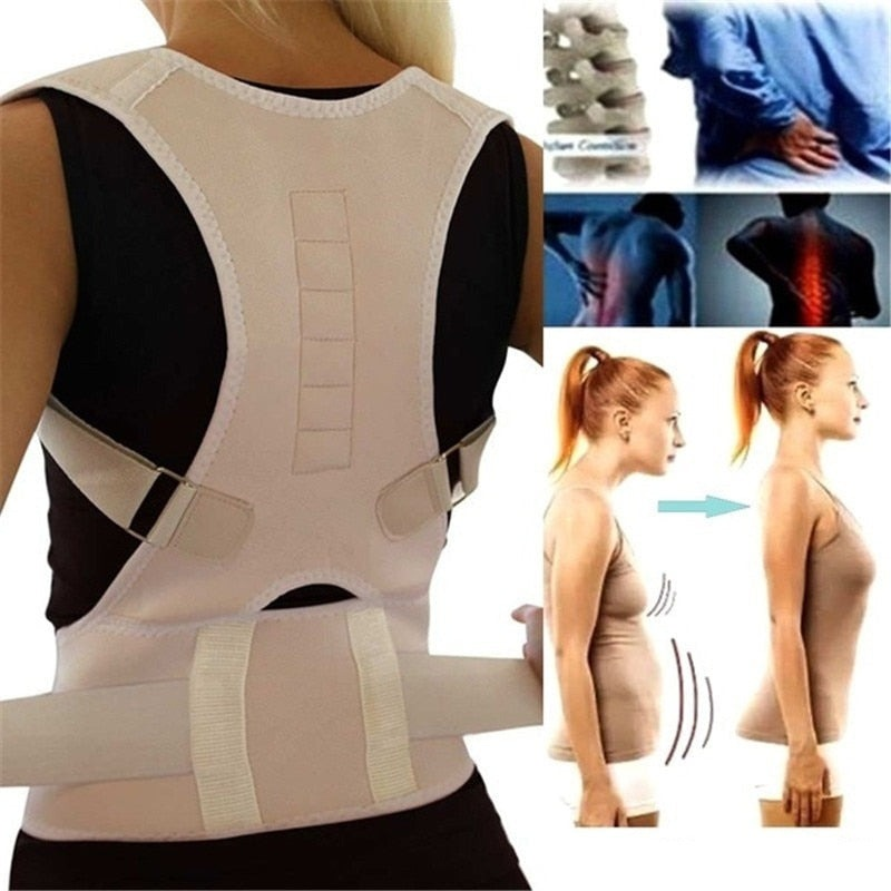 Respaldo magnético PosturePro — Soporte ergonómico para la postura - Desfino
