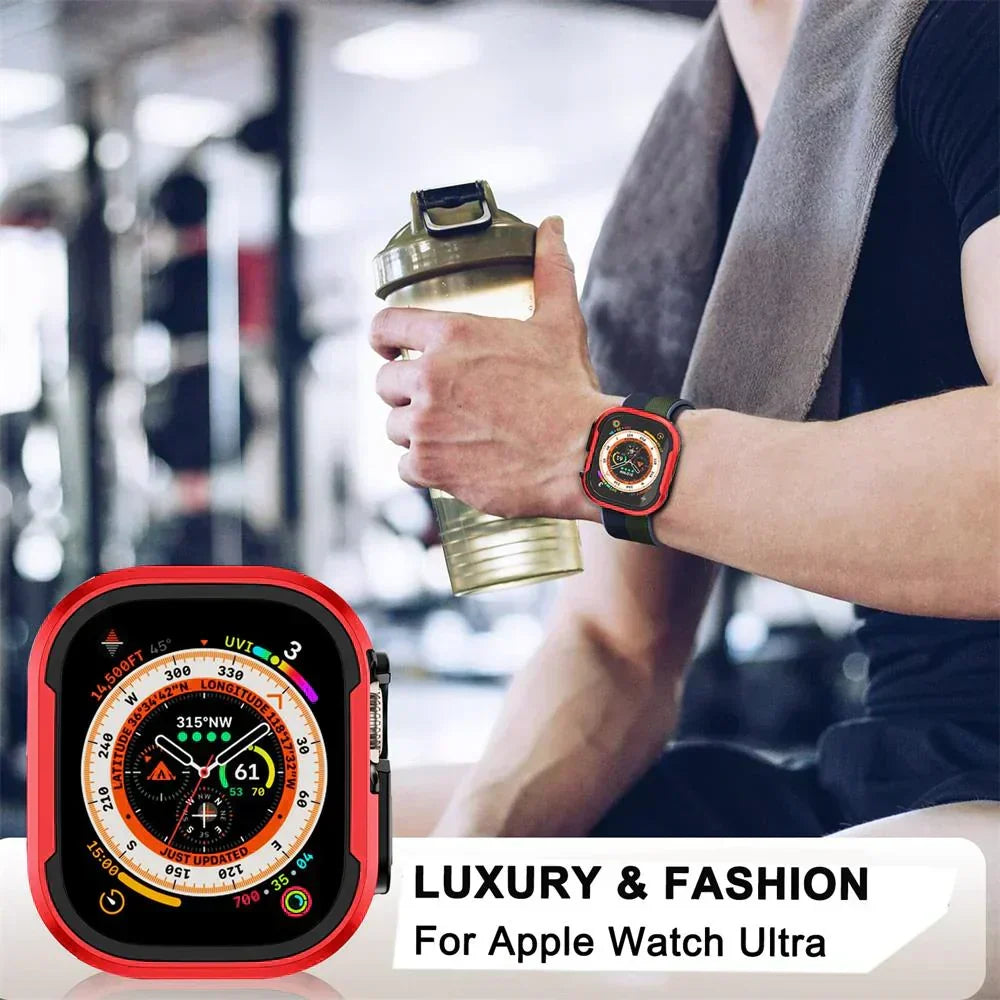 Θήκη Apple Watch από κράμα αλουμινίου Nexera — Λεπτή επένδυση TPU - Desfino