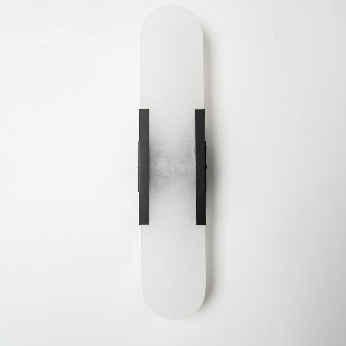 Lunara Elongated Alabaster Wall Lamp — Warm Modern Glow - Desfino