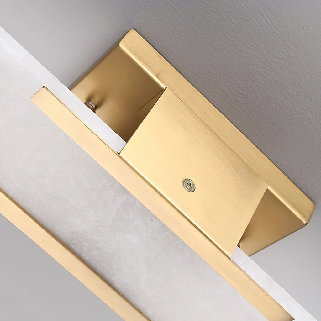Lunara Elongated Alabaster Wall Lamp — Warm Modern Glow - Desfino