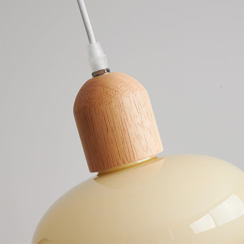 Sanfte Glas-Pendelleuchte für den Essbereich | Desfino