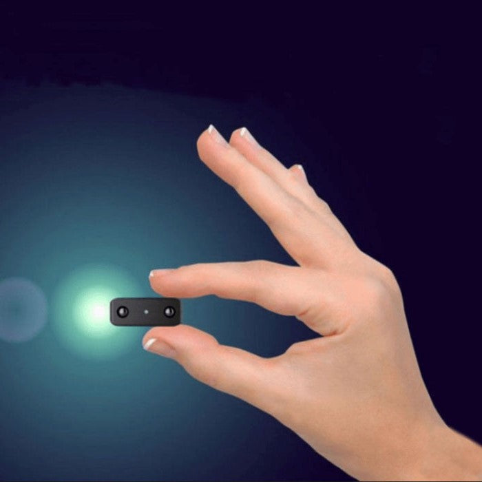 Caméra vidéo Nano HD — Audio, détection de mouvement, vision automatique jour/nuit - Desfino