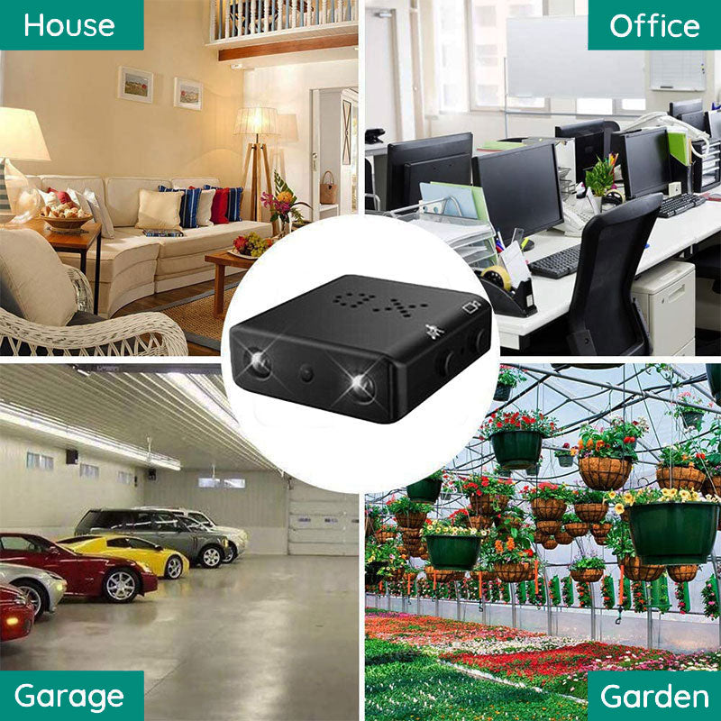 מצלמת WiFi HD כיס AeroLite — וידאו 1080p, שמע ושליטה באמצעות אפליקציה
