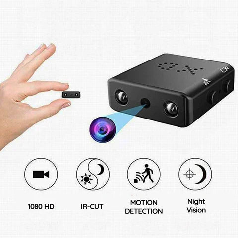 מצלמת WiFi HD כיס AeroLite — וידאו 1080p, שמע ושליטה באמצעות אפליקציה