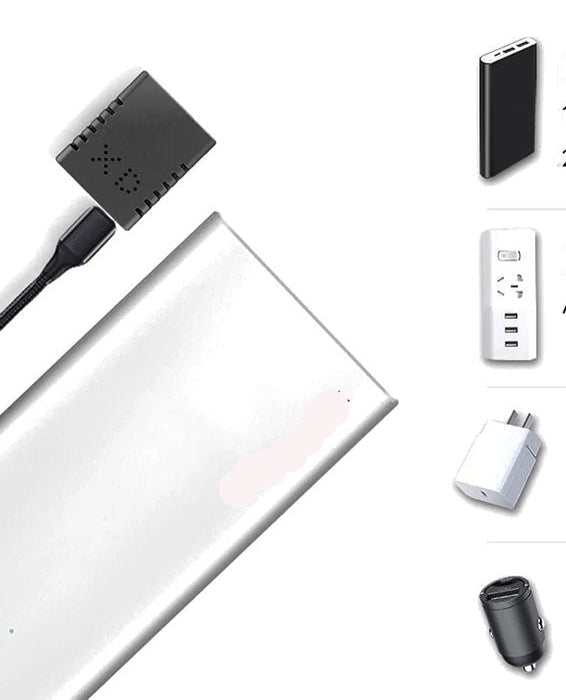 Mini câmara espiã NovaLite 1080P Full-HD — áudio, Wi-Fi e visão noturna - Desfino