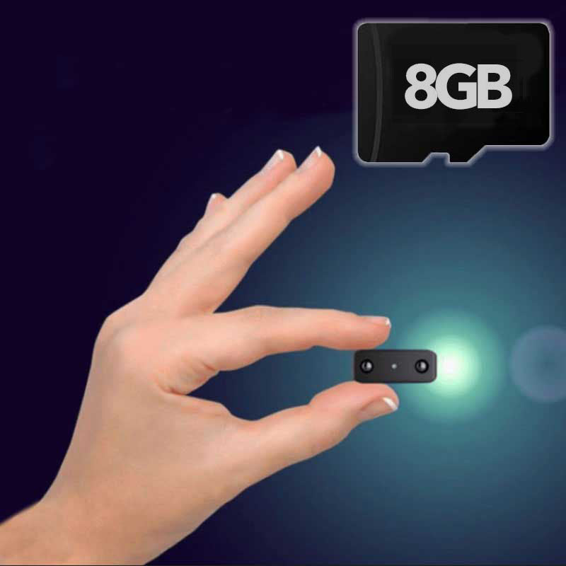1080P Mini-Spionagekamera — Audio, Nachtsicht, Bewegungserkennung, WLAN - Desfino